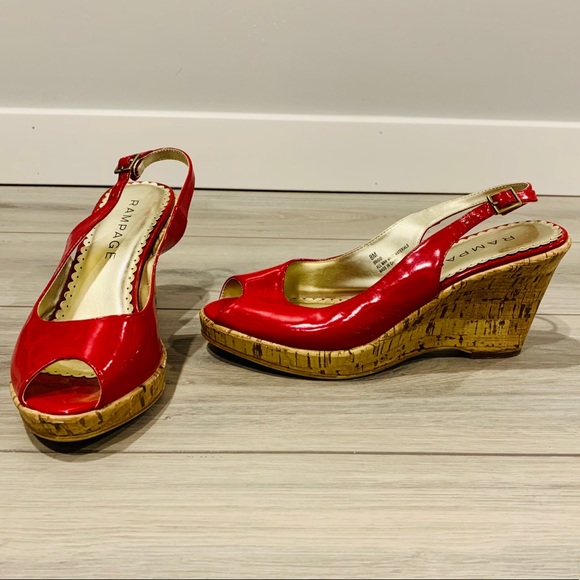 Rampage Wedge Sandals - Picture 2 of 8